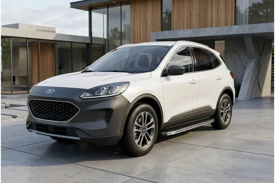 Ford Kuga/Escape 2019– Sidosteg BlackLine (2 st, aluminium) Image