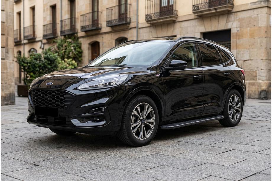 Ford Kuga/Escape 2019– Sidosteg Bosphore Black (2 st, aluminium) Image