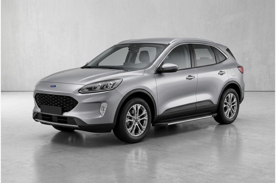 Ford Kuga/Escape 2019– Sidotrösklar Bosphore Grey (2 st, aluminium) Image