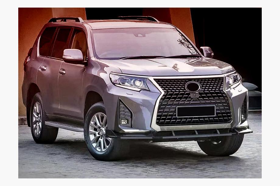 Toyota Land Cruiser Prado 150 2009–2023 Främre stötfångare GX-design V2 (2017-) Image