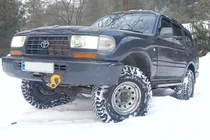 Toyota Land Cruiser 80 1990–1997 Sidosteg Maya V1 (2 st, aluminium) foto 7
