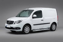 Mercedes Citan 2013–2021 Mevsim Grey sidosteg (2 st, aluminium) foto 1