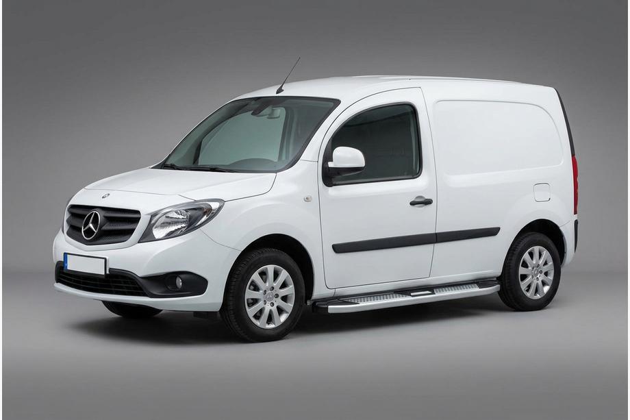 Mercedes Citan 2013–2021 Mevsim Grey sidosteg (2 st, aluminium) Image