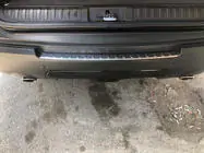 Range Rover Sport 2014–2022 Bakre stötfångarskydd i rostfritt stål foto 2
