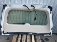 Toyota Land Cruiser 200 2007–2021 Övre baklucka 2016+ vit (begagnad, original) foto 4