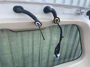 Toyota Land Cruiser 200 2007–2021 Övre baklucka 2016+ vit (begagnad, original) foto 6