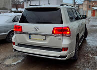 Toyota Land Cruiser 200 2007–2021 Bakre stötfångare 2016+ för lackering (Kina) foto 1