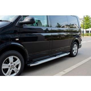 Mevsim Grey sidosteg (2 st, aluminium) Volkswagen T5 2010–2015 foto 1