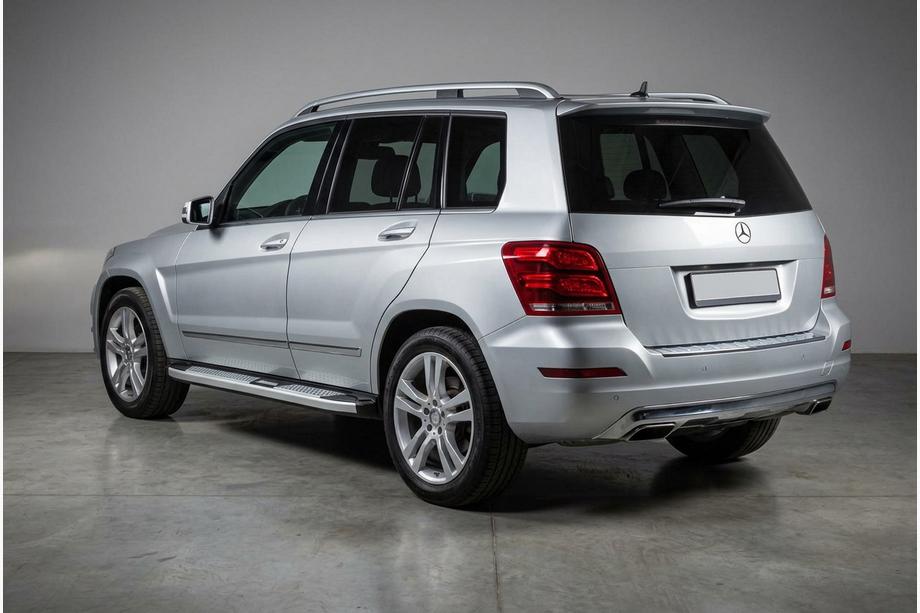 Mercedes GLK class X204 2008–2015 Mevsim Grey sidosteg (2 st, aluminium) Image