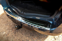 Renault Megane IV 2016–2025 Lastskydd bakre stötfångare Carmos (SW, rostfritt stål) foto 2