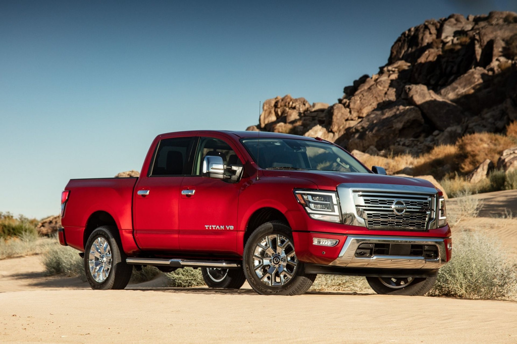 Test av uppdaterade Nissan Titan-pickupen