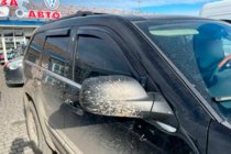 Jeep Grand Cherokee WK 2004–2010 Vindavvisare för sidorutor (4 st, HIC) foto 2