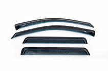 Jeep Grand Cherokee WK 2004–2010 Vindavvisare för sidorutor (4 st, HIC) foto 3