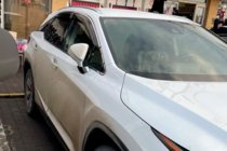 Lexus RX 2016–2022 Vindavvisare med kromlist LONG (4 st., HIC) foto 1