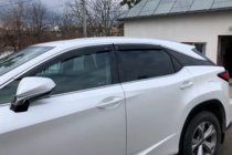 Lexus RX 2016–2022 Vindavvisare med kromlist Short (4 st, HIC) foto 1