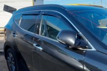 Hyundai Santa Fe 4 2018–2023 Vindavvisare med kromlist (4 st, HIC) foto 1