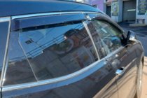 Hyundai Santa Fe 4 2018–2023 Vindavvisare med kromlist (4 st, HIC) foto 2