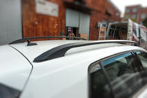 Volkswagen Golf 7/E-Golf 2012–2020 OmsaLine Solid takrails (2 st, svarta) foto 2