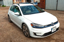 Volkswagen Golf 7/E-Golf 2012–2020 OmsaLine Solid takrails (2 st, svarta) foto 8