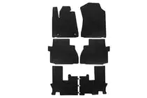 Toyota Sequoia 2007–2022 Gummimattor för kupén (3 rader, Stingray Premium) foto 1