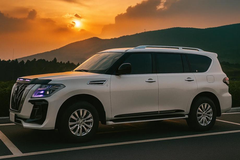 Nissan Armada 2016–2024 Dörrlister (4 st, svarta) Foto 4