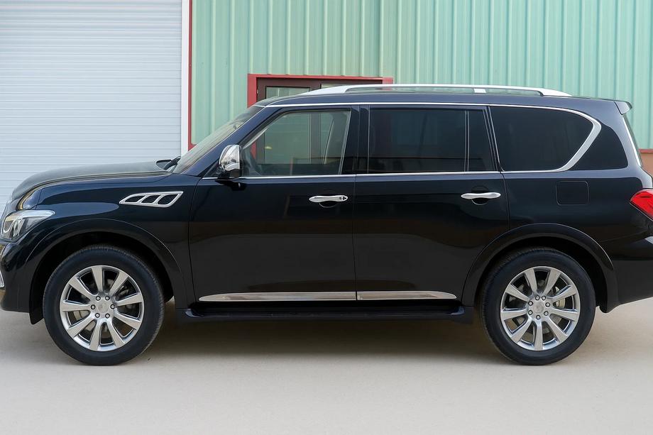 Nissan Armada 2016–2024 Dörrlister (4 st, krom) Foto 3