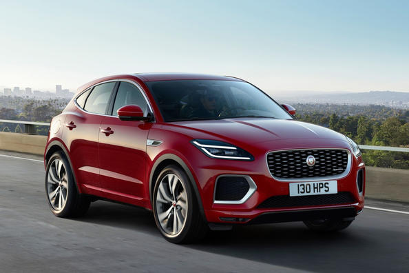 Uppdaterade Jaguar E-Pace-crossovern