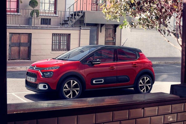Uppgraderad halvkombi Citroen C3