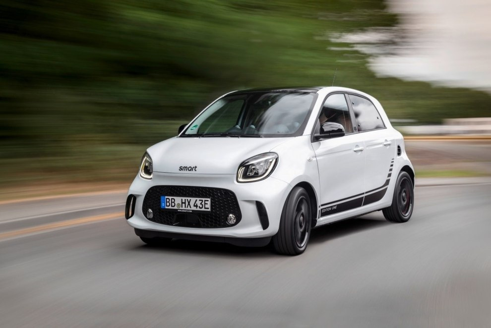 Elektrisk fyrdörrars halvkombi Smart EQ forfour