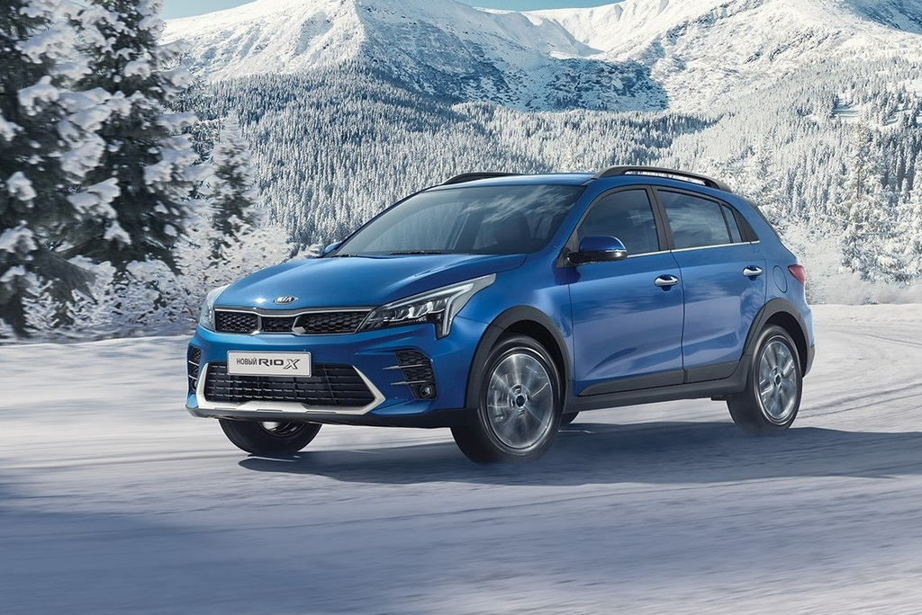 KIA Rio X: halvkombi med högre markfrigång