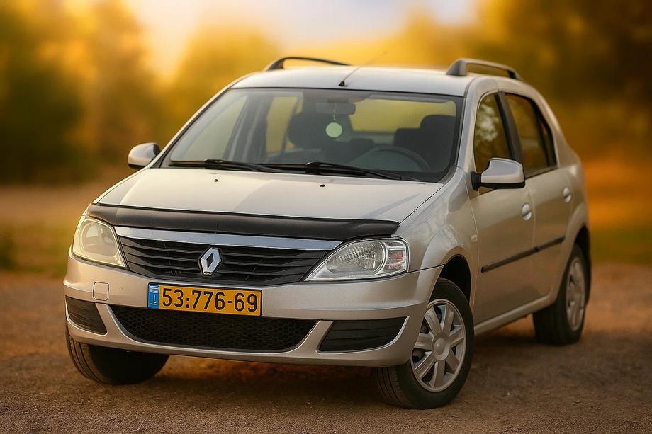 Renault Logan I 2008–2013 Huvdeflektor (EuroCap) Image