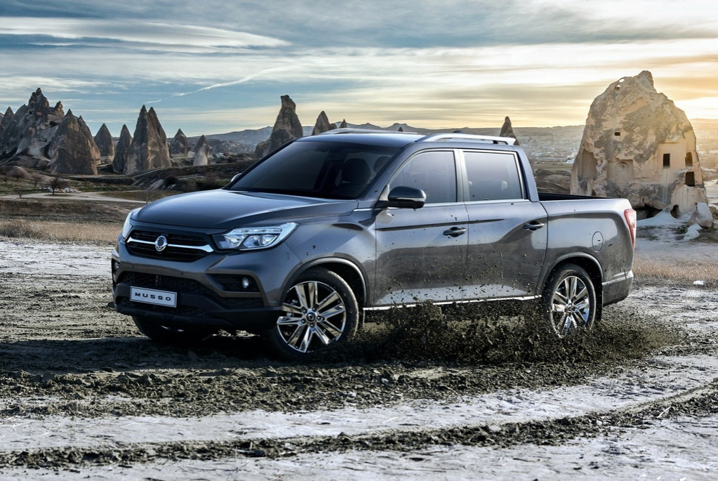 Test av andra generationens pickup SsangYong Musso
