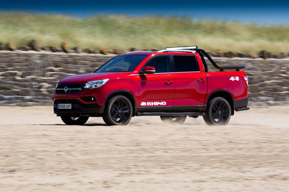 Test av andra generationens pickup SsangYong Musso