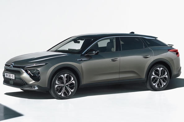 Nya generationens crossover-liftback Citroen C5 X