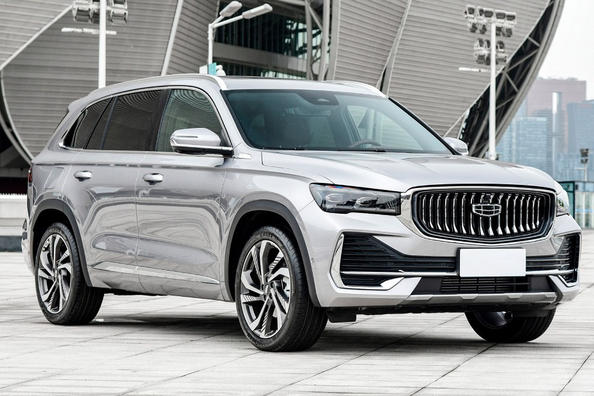 Presentation av flaggskeppscrossovern Geely Xingyue L hölls