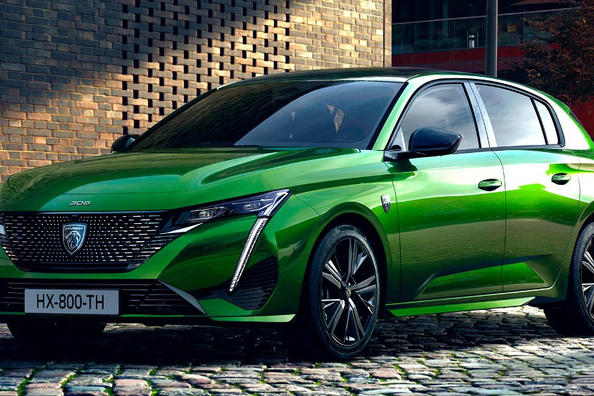 Test av nya generationens femdörrars halvkombi Peugeot 308