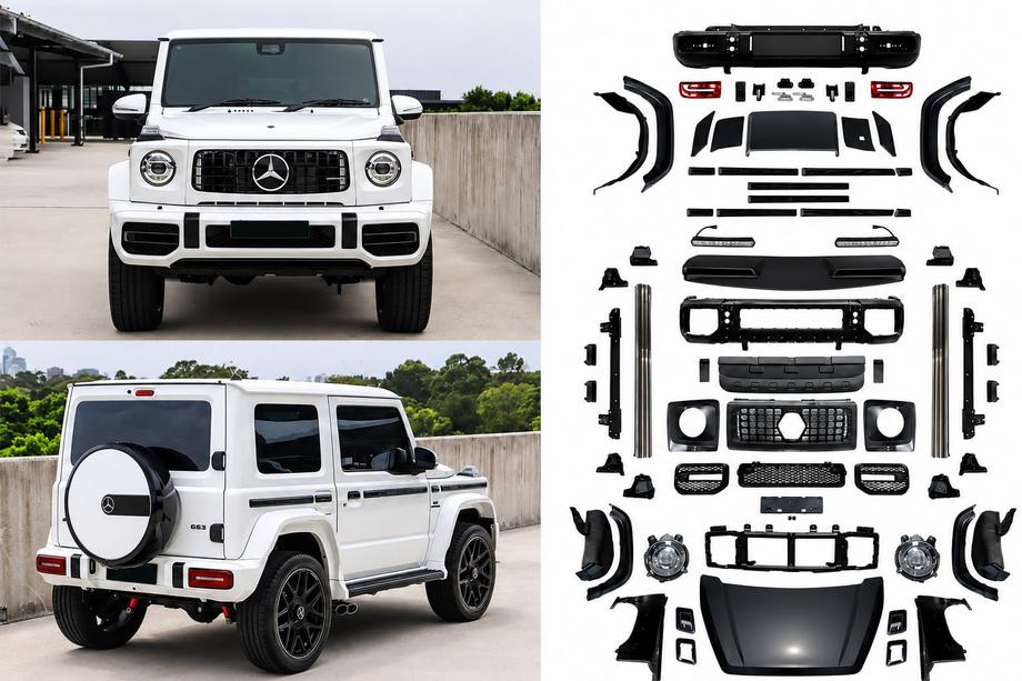 Suzuki Jimny 2018– G-class-design G63 bodykit-sats Image