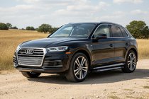Audi Q5 2017–2025 Sidosteg Allmond Grey (2 st, aluminium) foto 1