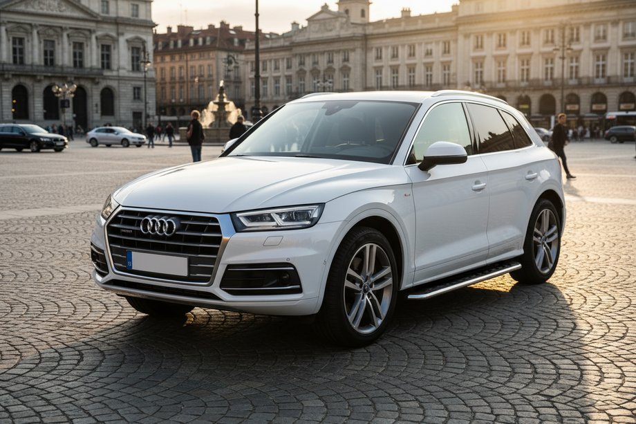 Audi Q5 2017–2025 Sidosteg Maydos V1 (2 st, aluminium) Image