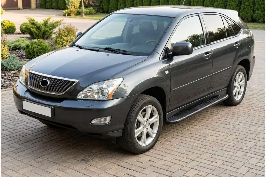 Lexus RX 2003–2009 Sidosteg Bosphorus Black (2 st, aluminium) Image