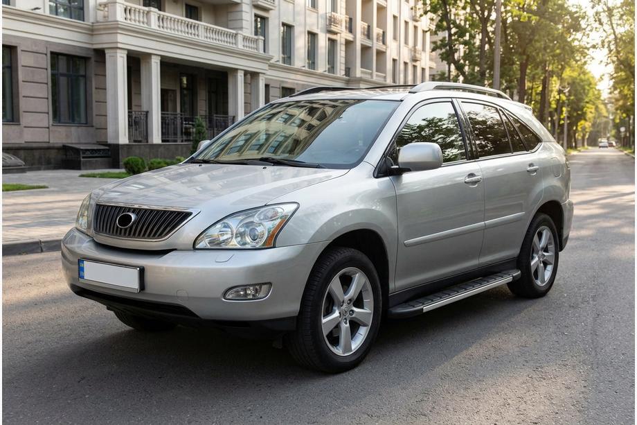 Lexus RX 2003–2009 Sidosteg Duru (2 st, aluminium) Image
