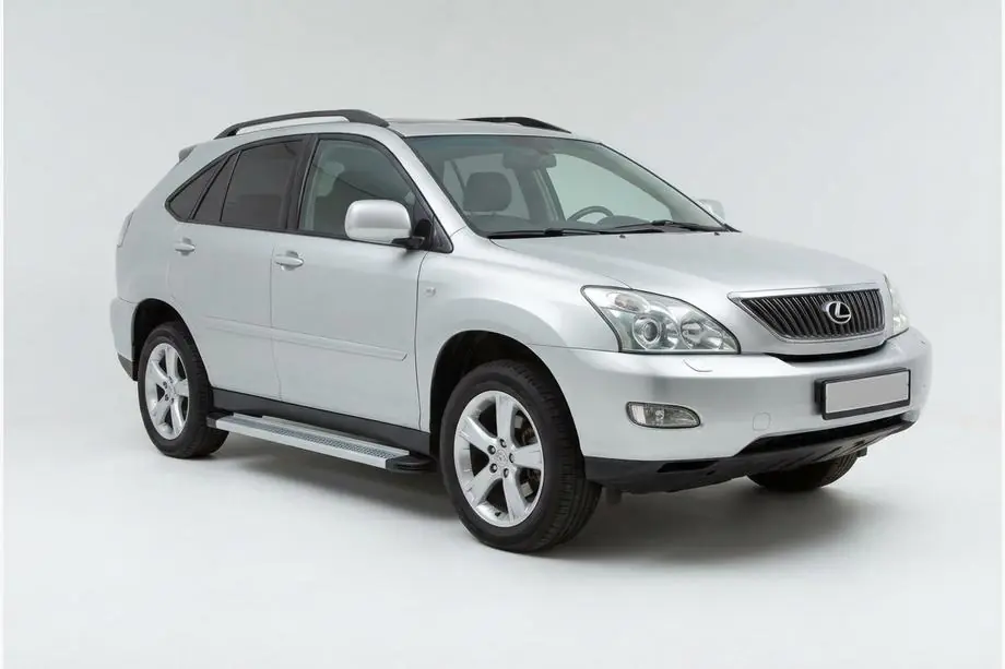 Lexus RX 2003–2009 Sidosteg Maya V2 (2 st, aluminium) Image