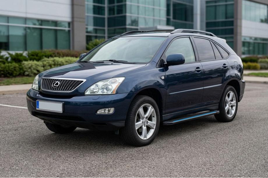 Lexus RX 2003–2009 Sidosteg Maya Blue (2 st, aluminium) Foto 1