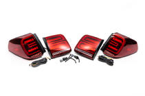 Nissan Armada 2016–2024 LED-baklyktor (RED-Sequential) foto 3