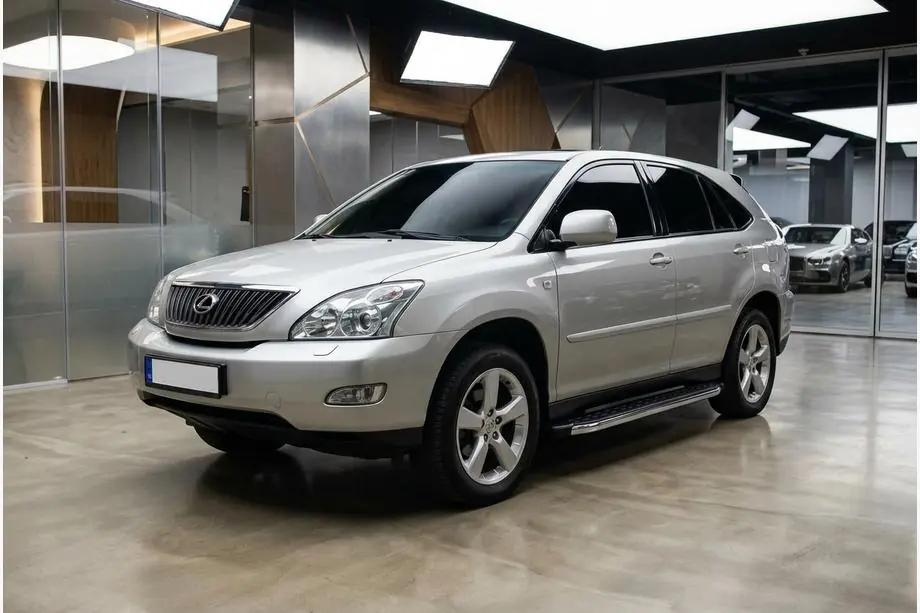 Lexus RX 2003–2009 Sidosteg BlackLine (2 st, aluminium) Image