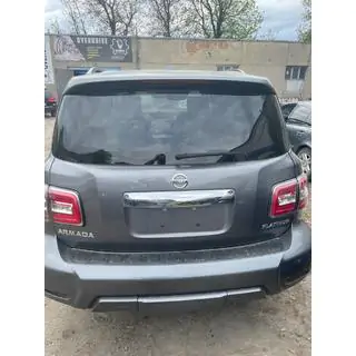Bakre stötfångare komplett (original 2019) Nissan Armada 2016–2024 foto 3