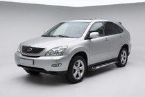 Lexus RX 2003–2009 Sidosteg Sunrise (2 st, aluminium) foto 1