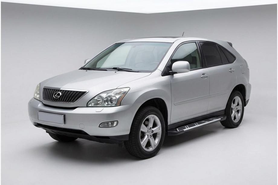 Lexus RX 2003–2009 Sidosteg Sunrise (2 st, aluminium) Image