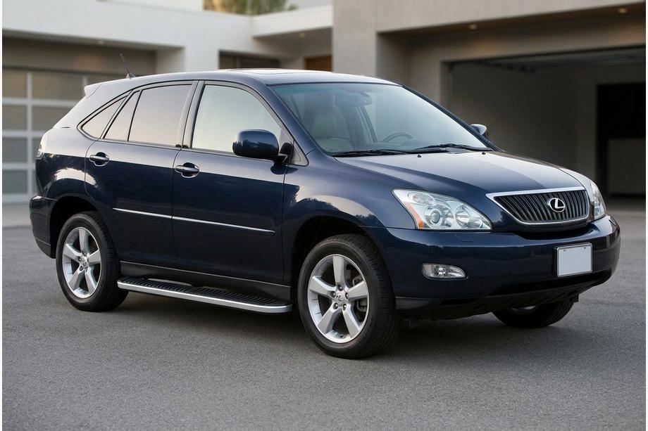 Lexus RX 2003–2009 Sidosteg Tayga Grey (2 st, aluminium) Image