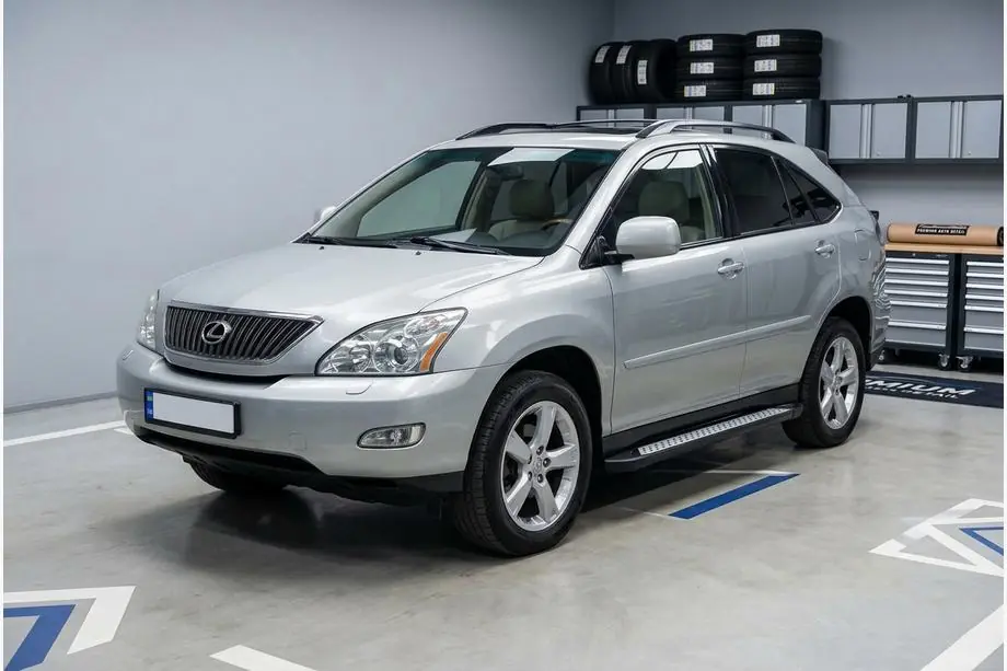 Lexus RX 2003–2009 Sidosteg Vision New Black (2 st, aluminium) Image